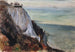 Stubbenkammer Königsstuhl Chalk cliffs on Rügen - Otto Geigenberger — artwork view