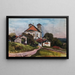 the Pilgrimage Church of Marienberg near Burghausen - Otto Geigenberger — framed artwork on a wall