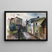 Waterburg am Inn - Otto Geigenberger — framed artwork on a wall