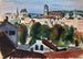 Waterburg am Inn View from Magdalenenweg - Otto Geigenberger — artwork view