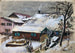 Winter Landscape Painting - Otto Geigenberger — artwork view