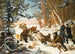 The Tsarevich Alexander Nikolaevich Hunting the Bear near Moscow - Otto Grashof — artwork view