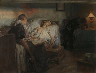 The Death Is Near - Otto Heichert — artwork view