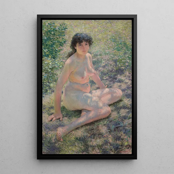 July - Otto Henry Bacher — framed artwork on a wall