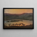 View of Lake Aerran - Otto Hesselbom — framed artwork on a wall