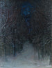 Winter Night in the Forest - Otto Hesselbom — artwork view