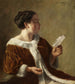 Dame en manteau bordé de fourrure - Otto Kirberg — artwork view