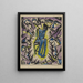 Vision - Otto Lange — framed artwork on a wall