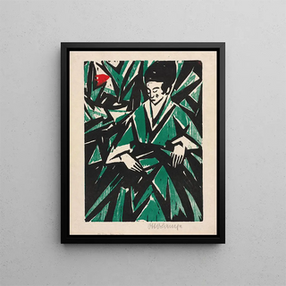 Otto Lange - Woman in Green.webp