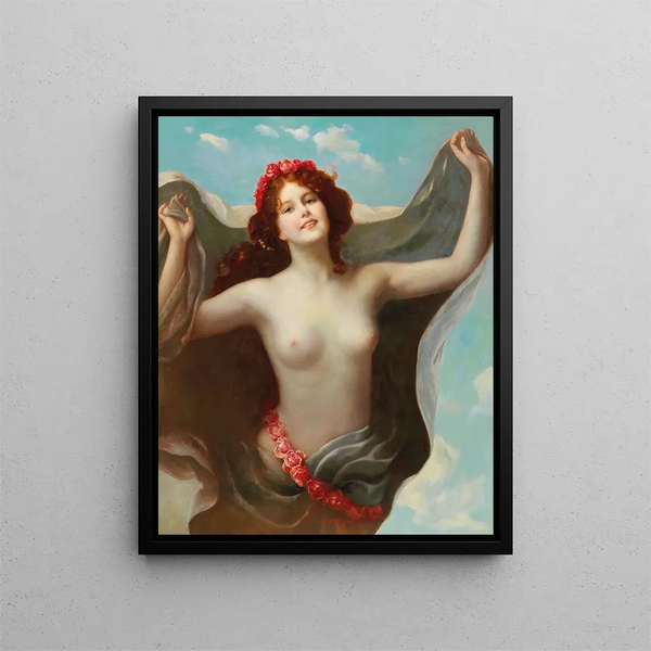 Aphrodite - Otto Lingner — framed artwork on a wall