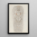 Nude of Standing Boy Series Pink - Otto Meyer-Amden — framed artwork on a wall