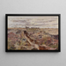 Autumn evening in the moss - Otto Mueller — framed artwork on a wall