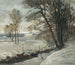 Winter Landscape Painting - Otto Mueller — artwork view