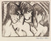 Three girls in profile - Otto Mueller — artwork view