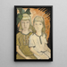 Helga and Eva Goerger - Otto Mueller — framed artwork on a wall