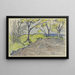 Landscape Painting - Otto Mueller — framed artwork on a wall