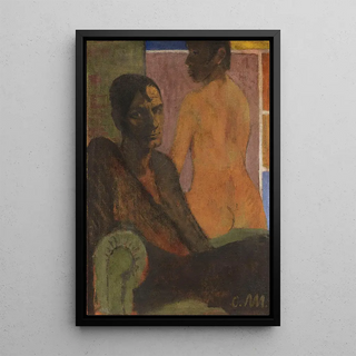 Otto Mueller - Selbstbildnis mit Rckenakt im Hintergrund Elfriede Timm.webp