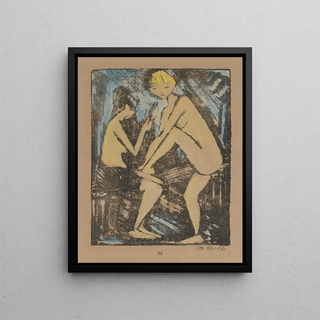 Otto Mueller - Zwei Mdchen mit Handspiegel I.webp
