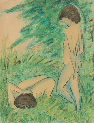 Otto Mueller - Zwei weibliche Akte im Wald.webp