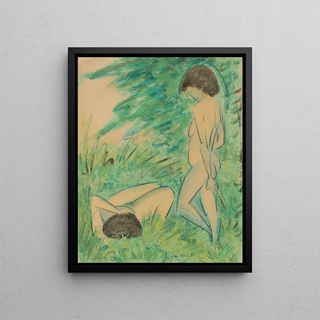 Otto Mueller - Zwei weibliche Akte im Wald.webp