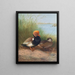 Fuligule milouin à crête rouge - Otto Murray Dixon — framed artwork on a wall