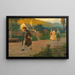 The solitary master Beethoven strolling near Vienna - Otto Nowak — framed artwork on a wall
