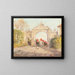 Return to Osterberg Castle - Otto Pippel — framed artwork on a wall