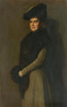 Portrait of H.R.H. the Grand Duchess Hereditary Hilda of Baden - Otto Propheter — artwork view