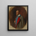 Portrait of Prince Clovis of Hohenlohe, Schillingsfürst - Otto Propheter — framed artwork on a wall