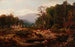 Indian encampment painting - Otto Reinhold Jacobi — artwork view