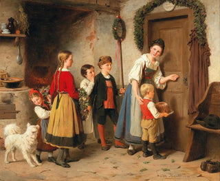 The Birthday Cake - Otto Rethel — artwork view