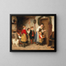 The Birthday Cake - Otto Rethel — framed artwork on a wall