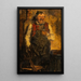 Aubergista with pipe - Otto Seitz — framed artwork on a wall