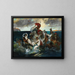Procession nuptiale de Neptune et Amphitrite - Otto Seitz — framed artwork on a wall