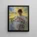 Summer Morning - Otto Stark — framed artwork on a wall