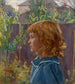 Portrait of a Young Girl - Otto Stark — artwork view
