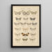 Exotic butterflies painting Pl029 - Otto Staudinger — framed artwork on a wall