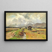 A moor in spring - Otto Strützel — framed artwork on a wall