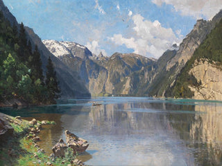 The Königsee Lake - Otto Strützel — artwork view