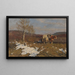 La pause du soir - Otto Strützel — framed artwork on a wall
