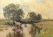 Ruisseau au bord de la rivière - Otto Strützel — artwork view