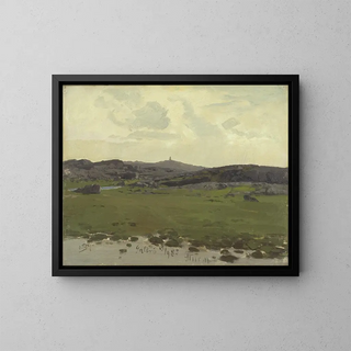 View of Galtr's Study - Otto Strützel — framed artwork on a wall