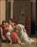 Burrhus Nero's Tutor Prostrating Before His Sovereign Lord - Otto Wallgren — artwork view