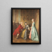 L'arrangement - Otto Wilhelm Eduard Erdmann — framed artwork on a wall