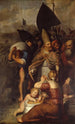 Pendant une famine à Myre, Saint Nicolas sauve le peuple - Otto van Veen — artwork view