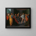La Conférence des Gaules à Reims - Otto van Veen — framed artwork on a wall