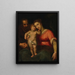 La Sainte Famille - Otto van Veen — framed artwork on a wall
