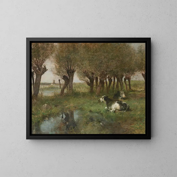 Repos de midi - Otto von Thoren — framed artwork on a wall