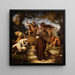Où Barthel se trouve le plus - Eduard Bendemann — framed artwork on a wall