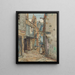 Rue Carnglaze - Owen Merton — framed artwork on a wall